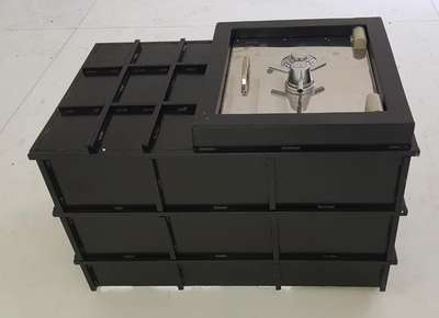 *UNIQUE STRONG HOLD underground locker *
SUL 2013 : 15"H×22"W×20"D
• Price 65,000/- 
• Weight 70 to 74  kg
•Numerical number Lock
•Master key mechanism
•4side shooting bolt
•30mm SS solid rod
• handle lock
• hidden  chamber in bottom and side (side chamber permanently hidden)
• LIFE TIME WARRANTY