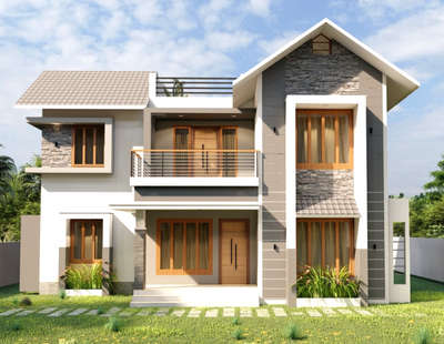 #ElevationDesign  #architecturekerala  #modernhome