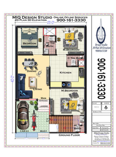 #New_Plan #25'_40'
#Vastu_Plan हम बनाते है आप के लिए और आप के अपनों के लिए बहुत अलग और शानदार प्लान और डिज़ाइन.... 
किसी भी प्रकार का नक्शा, और डिज़ाइन  बनवाने के लिए सम्पर्क करे, घर की शान ही आपकी पहचान
MIQ Design Studio
2D Plan 3D Elevation 
9001613330