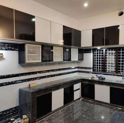 #Aluminium fabrication kitchen   #ClosedKitchen  work#kitchenwrok#kitchen model#modelkitchen