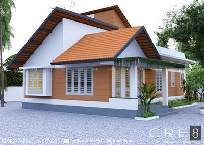client :- Mr chandrababu
2 Bedrooms ( attached ) 
Living, Dining, Kitchen, Stair cabin 
 Total sqrft :- 1004 sqrft
Total budget :- 17 lakhs
#KeralaStyleHouse #ContemporaryHouse #ContemporaryDesigns #architecturedesigns #Architect #architecturedesigns #Architectural&nterior #modernhome