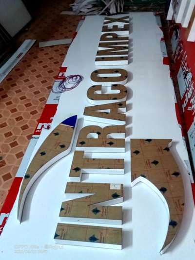 ACP LED light Sinage Board manufacturing Chauhan print