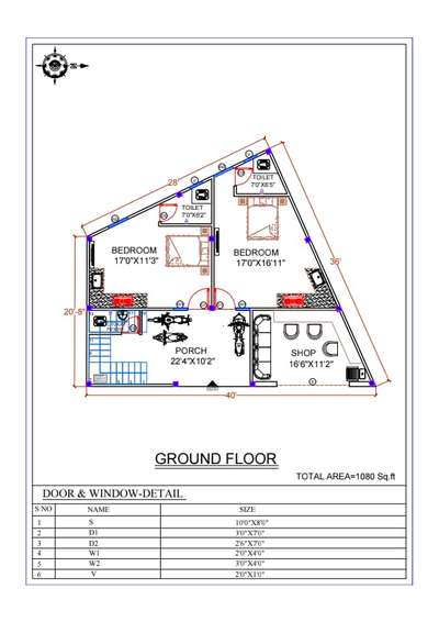 #planning 2 rented portion+comercial project