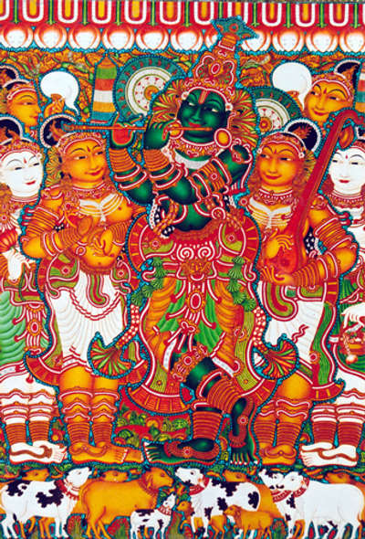 my mural painting
Rugmini Sathyabhama Krishnan
for Ashok Bhatacharya Delhi 2002

 #tatvamasimurals