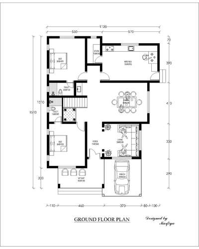 #houseplan #bed2