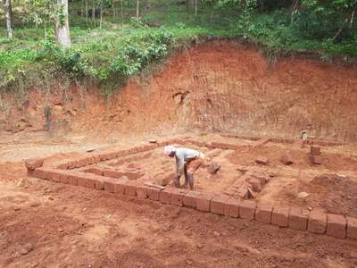 new site foundation work