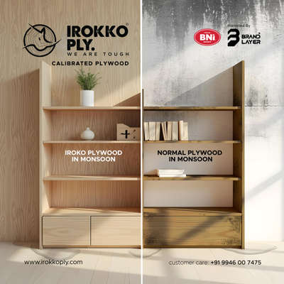 IROKKO PLY 

* fire retardant 
* 100% calibrated 
* life time guarantee