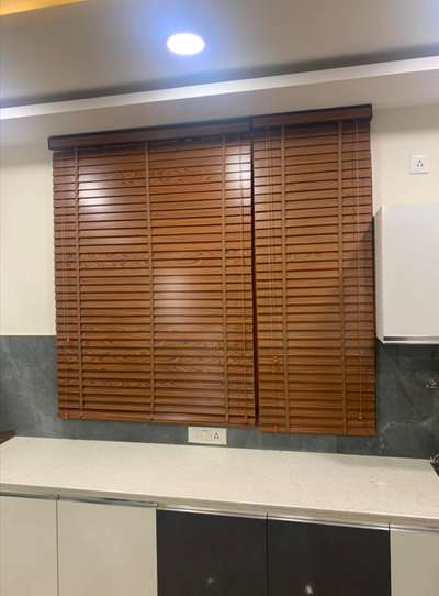 wooden blinds