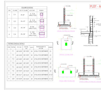 structure details drawing #FloorPlans #Structural_Drawing #raipurarchitect #raipur