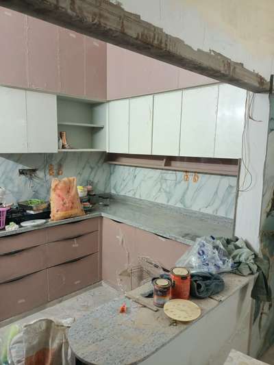 modular kitchen #study table #4DoorWardrobe  #Mandir furniture #carpenter Jaipur #interior design Jaipur