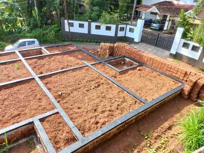 Basement completed at mahe.  #PROSPECTIVEBUILDERS  #HouseDesigns  #Contractor  #HouseConstruction  #vatakara  #Kannur  #CivilEngineer  #structure