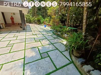 Bangalore stone half cut
 #artificial grass