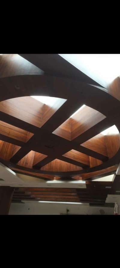 Wooen Art work   #woodenartwork  #WoodenCeiling
