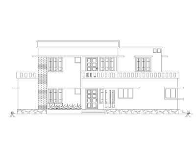 1600 sqft 2 BHK House Plan