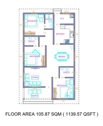 1200 SQFT 3BHK House plan  #1200sqft_3bhk  #3BHKHouse #vastuplan #houseplan  #KeralaStyleHouse  #WestFacingPlan  #singlestoriedhouse