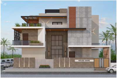 Modern Exterior Design #ElevationHome  #ElevationDesign  #3dhouse  #3delevationhome  #3delevation🏠  #residentialbuilding  #moderndesign  #modernhome