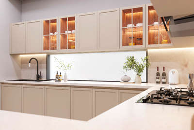 feel the view of kitchen ✨
 #ModularKitchen  #ukichen