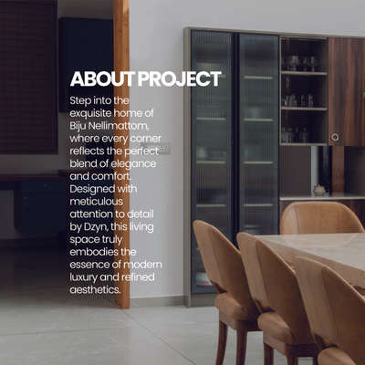 Step into the exquisite home of Biju Nellimattom, where every corner reflects the perfect blend of elegance and comfort. Designed with meticulous attention to detail by Dzyn, this living space truly embodies the essence of modern luxury and refined aesthetics.

 #InteriorDesigner #interiordesigning #dzyninterio