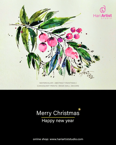 merry Christmas & new year


happy Christmas & happy new year to all
 #happycustomer #happynewyear #happychrismas
#watercolor #resincraft