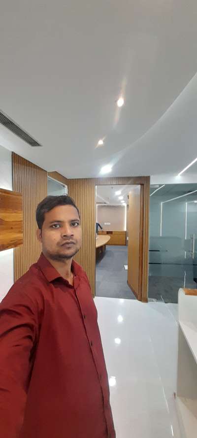 tach Mahindra office interior work 62 noida #OfficeRoom