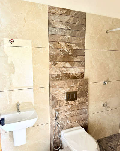 #BathroomDesigns  #tileswork  #epoxy  #keralahomestyle