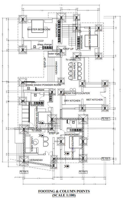 Mangalapuram Project. Two different levels.
 #StructureEngineer  #Structural_Drawing  #homeplans  #koloapp  #FloorPlans  #Designs