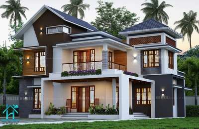 Call +91 96 33 85 31 84 To bring your Imagination to Reality
Designed by   : HAZEL HOMES
Client   Name : Santhosh Kumar                                             
Area               : (2032 sqft)
Land Area      : 12 cent
 Location        : Alappuzha, Changanassery
          4 BED WITH TOILETS , LIVING ROOM , DINING ROOM, UPPER LIVING , KITCHEN , WORK AREA , SITOUT ,VARANDHA , UPPER  BALCONY 
 #houseplan    #home designing  #interior design # exterior design #landscapping  #HouseConstruction