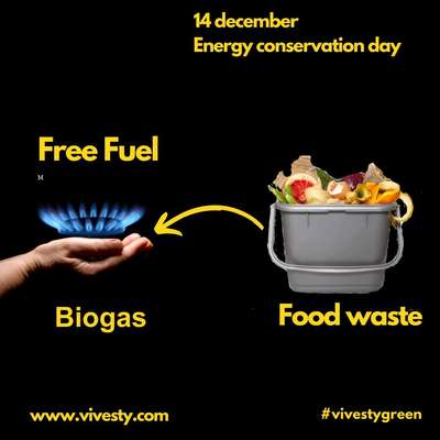 Convert food waste into biogas using our biodigesters
