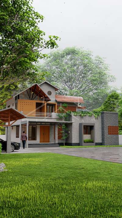 #3delivation #3delevationhome #ElevationHome #elevationideas #ElevationDesign #frontelivation #modernelevation #ContemporaryHouse #architecturedesigns #KeralaStyleHouse #keralahomesdesign #architecturedesigns #ElevationDesign #rendering #sketchupmodeling