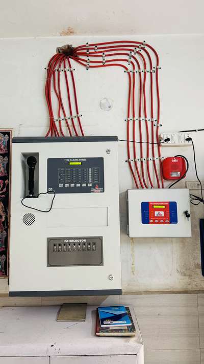 Fire panel AMC service  #firealarm