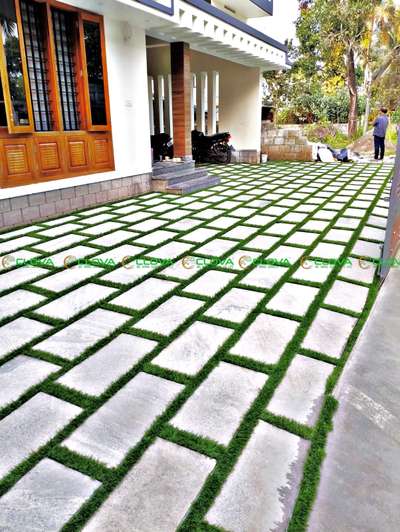 Work finished site@thykoodam
Client:Mr.Sohan
Product: Bangalore stone half cut 700sqft with artificial grass
#bangalorestone #site #gardening #landscaping #garden #kerala #explore #naturalstone #stonelaying
