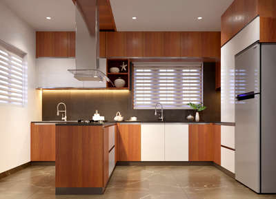 # kitchen with loft #lowbudgethousekerala