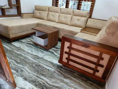 premium sofa in teak