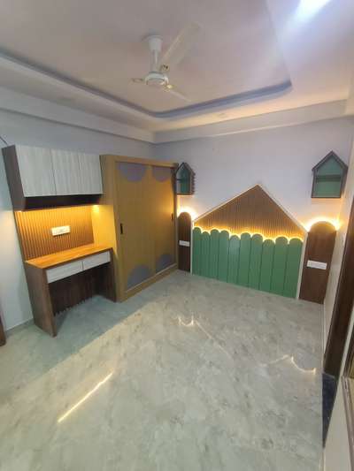 children bedroom walling design # interior design Jaipur # best furniture Jaipur #