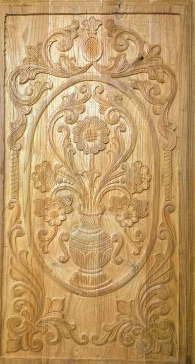 single door with carving  #Palakkad  #Coimbatore  #Carpenter  #CivilEngineer  #InteriorDesigner