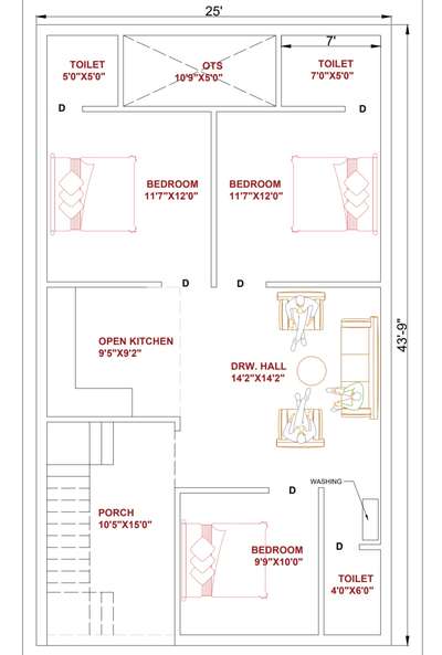 Hello! 👋 I'm your friendly neighborhood designer specializing in:

- 2D layouts
- Working drawings
- Front elevations
- Interior design

I believe in creating beautiful spaces at affordable prices, tailored just for you. Let's collaborate and transform your vision into reality! #2DPlans #FloorPlans #2Dlayouts