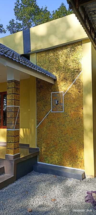 #TexturePainting  #LivingroomTexturePainting  #texture  #wall_texture  #texturepaint  #WallPainting  #Kottayam #exterior_Work #exterior_