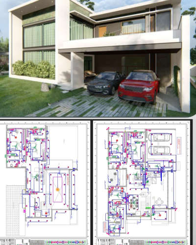 #mepdrawings  #electricaldesigneDrawing
_projec  #architectsinkerala