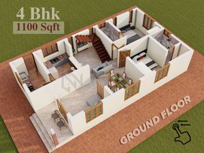 1750 Sqft 👉🏻 4bhk 3D Floor Plan

#4BHKPlans #3Dfloorplans #3d 
#2dDesign #2ddrwaings #plans
#keralahomes #kerala #architecture #plan #keralahomedesign #home #homesweethome #keralaarchitecture #interiordesigner #homedesign #keralahomeplanners #homedesignideas #homedecoration #homes #floorplans #traditional #keralahome #vasthu #vasthuplan #freekeralahomeplans #homeplans #keralahouse #architecturedesign