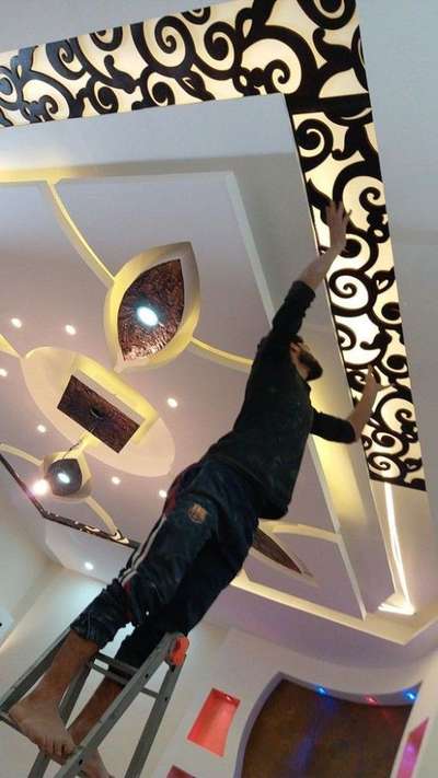 # # ceiling aur MDF ke design