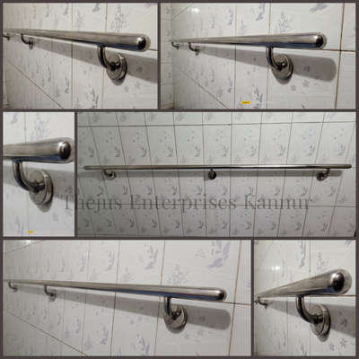 The stainless steel safety grab rail for the bathroom.
Its a useful aid for elderly, pregnant, and disabled individuals. It is made of 304 grade stainless steel and can be customized to meet specific requirements.

For further details, kindly reach out to us at 8547113874 or alternatively, visit our physical store.
Shop location 🚩
https://maps.google.com/maps?q=Thejus%2BEnterprises%2BKannur%2BSouth%2BBazar%2C%2BKannur%2C%2BKerala%2B670002%2C%2BIndia&sll=11.8783,75.374