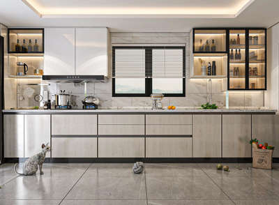 Kitchen design. 
Design by Krystal design studio. 
City- Mount abu.