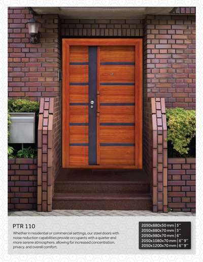 PTR 110 Galvanized Steel Security Door
