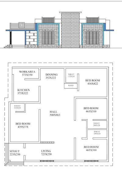 #single home  #4bhk full attached 2200 sqft