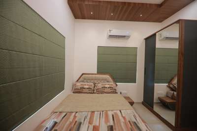 #smallroom #customisedfurnitures #cot #walldeobe #romanblinds #fallceiling 
#space_saver #calicut