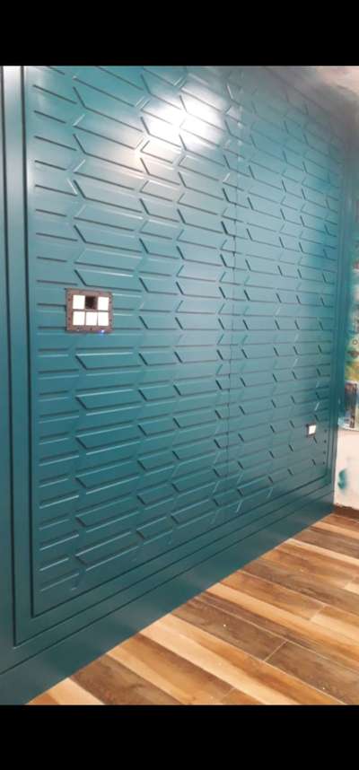 PU MDF blue PU spray