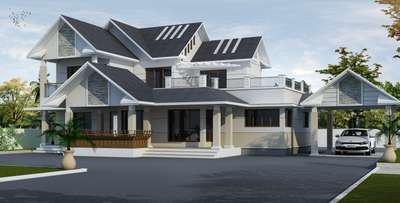 2950 Sqft Villa at Pathanamthitta