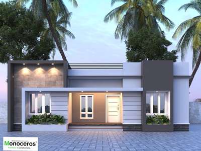 1200 Sq Ft 3 BHK residential building at palai.