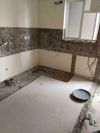 kitchen renovation work at kakkanadu