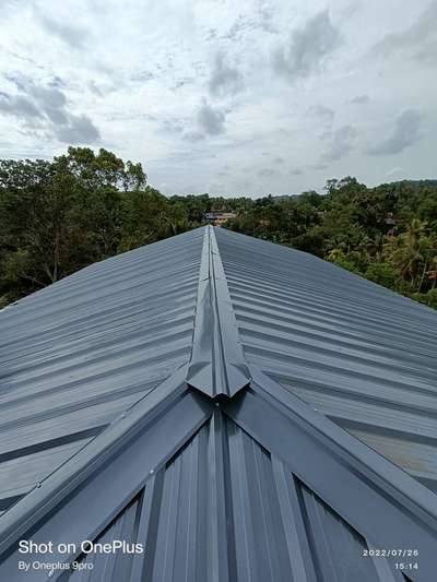 2600. square feet roof work @vattappara #Roofwork  #Weldingwork  #KeralaStyleHouse  #keralawedding